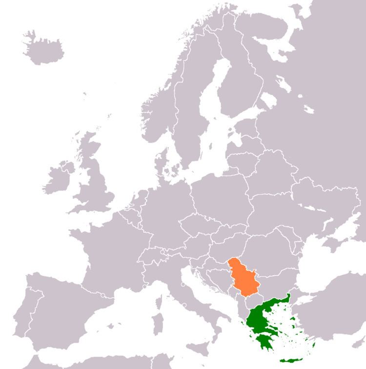 Greece–Serbia relations