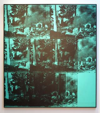 Green Car Crash Andy Warhol Warhol Green Car Crash Green Burning Car I