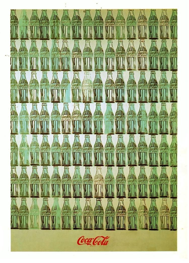 Green Coca-Cola Bottles andy warhol green coca cola bottles 1963 Print Type Design amp Art