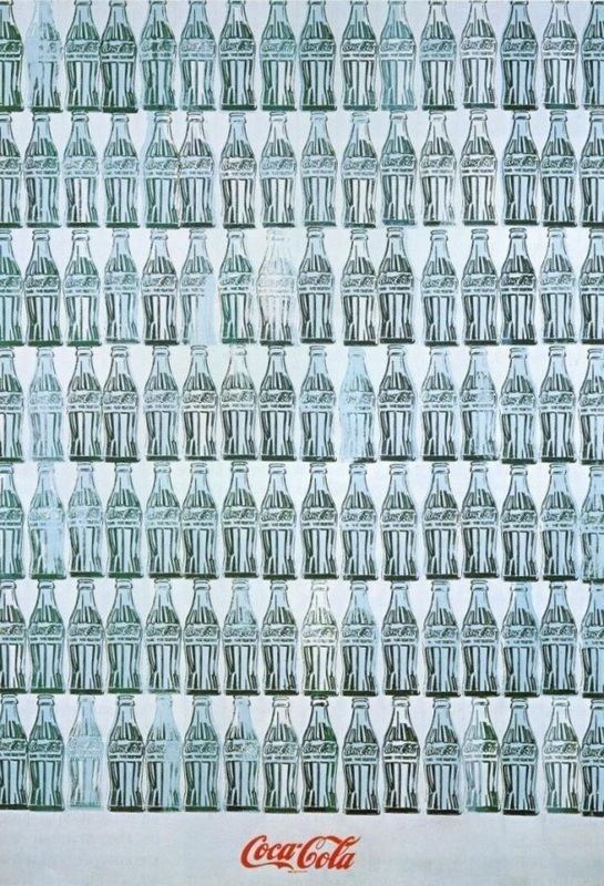 Green Coca-Cola Bottles Pop Art Art History