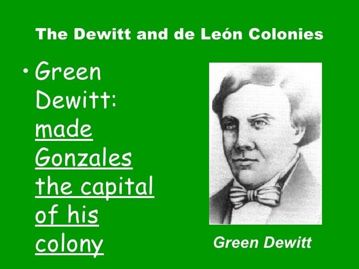 Green DeWitt TX History Ch 84