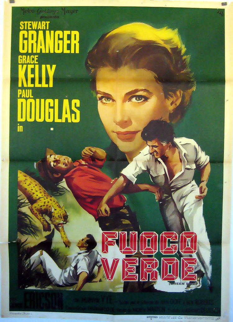 Green Fire FUOCO VERDE MOVIE POSTER GREEN FIRE MOVIE POSTER