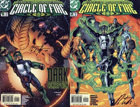 Green Lantern: Circle of Fire DYNAMIC FORCES GREEN LANTERN 13 WE CAN BE HEROES BLANK VARIANT
