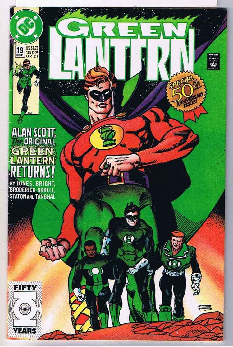 Vol.2 1990 Gerard Jones & Pat Broderick Green Lantern No.6