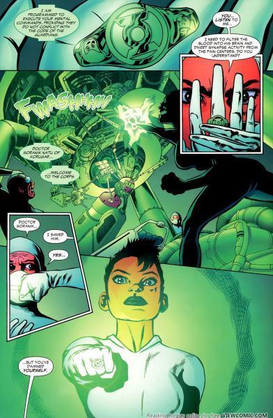 Green Lantern Corps: Recharge Review Green Lantern Corps Recharge Big Glasgow Comic Page