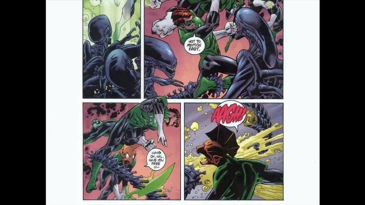 Green Lantern Versus Aliens green lantern vs aliens 1 and 2 of 4 dark horse and DC