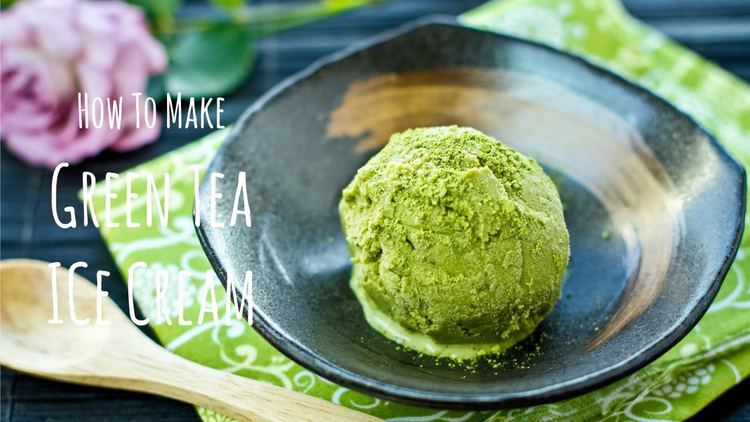 Green tea ice cream Green Tea Ice Cream Just One Cookbook