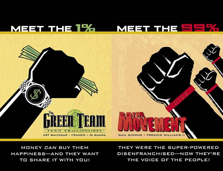 Green Team (comics) DC Comics Announces THE MOVEMENT and THE GREEN TEAM Comic Vine