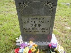 Greenbrier Ghost Zona quotGreenbrier Ghostquot Heaster Shue 1876 1897 Find