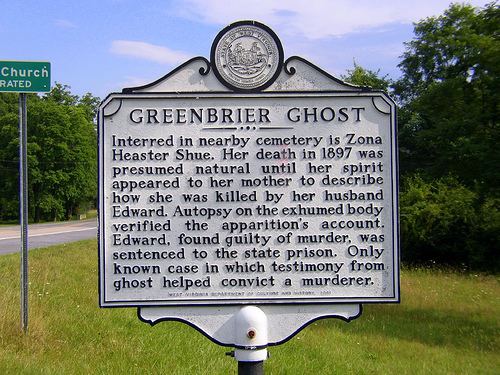 Greenbrier Ghost The Greenbrier Ghost