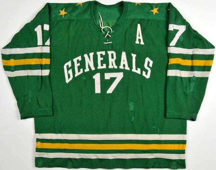 Greensboro Generals Circa 196467 Bill Armour Greensboro Generals Game Worn Jersey