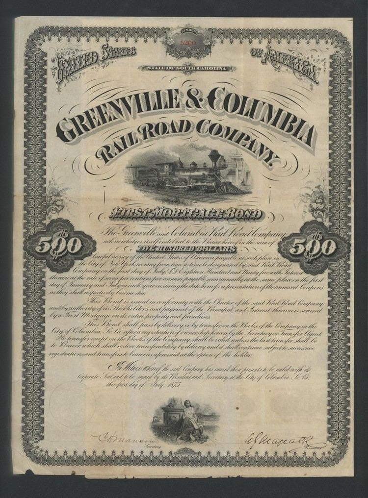 Greenville and Columbia Railroad