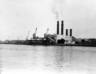 Greenwich Power Station Powering the City The working Thames Port Cities