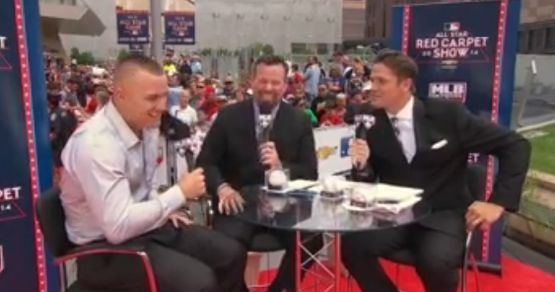 Greg Amsinger MLB Network39s Greg Amsinger nailed Derek JeterMike Trout