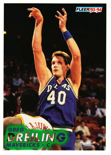 Greg Dreiling We Like Obscure NBA Players Greg Dreiling The NoLook Pass