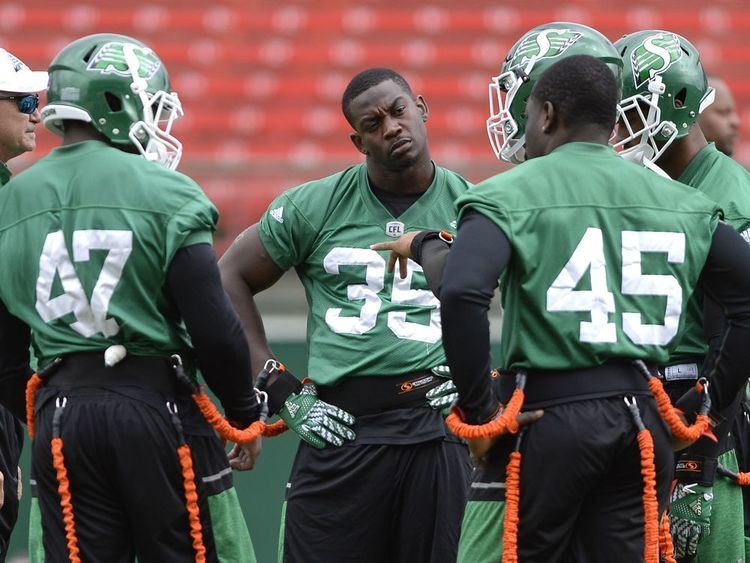 Greg Jones (linebacker, born 1988) Greg Jones hopes to be in the middle of things with the Saskatchewan
