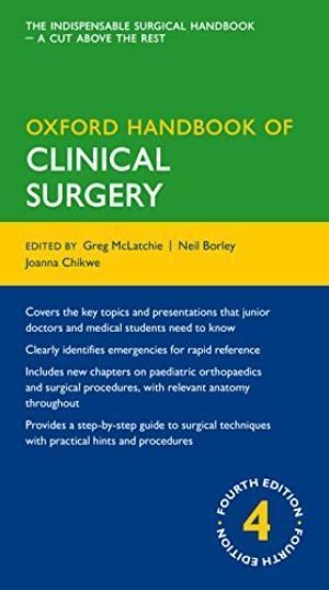 Greg McLatchie Oxford Handbook Clinical Surgery by Greg Mclatchie AbeBooks