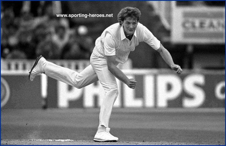 Greg Thomas Test Profile 1986 England