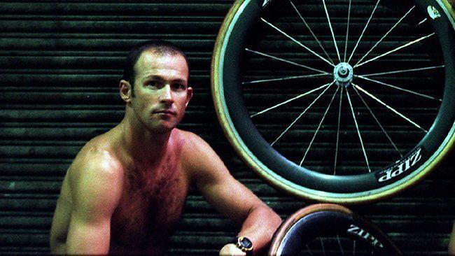 Greg Welch Australian Paralympian Kurt Fearnley and former triathlete