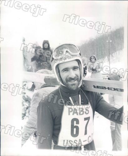 Greg Windsperger 1977 Ishpeming Mi Ski Jump Greg Windsperger Mu Coach Press Photo