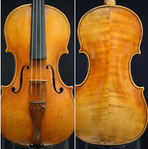 Gregg Alf A handsome violin crafted by Joseph Curtin and Gregg Alf is