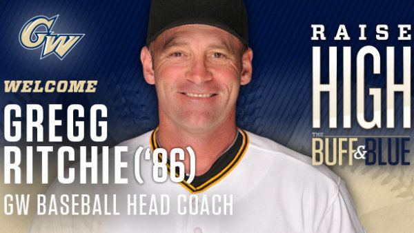 Gregg Ritchie named George Washington's new head baseball coach, news/stafford