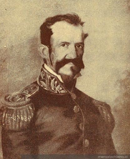 Gregorio Aráoz de Lamadrid General Gregorio Aroz de Lamadrid 1853 Memoria Chilena