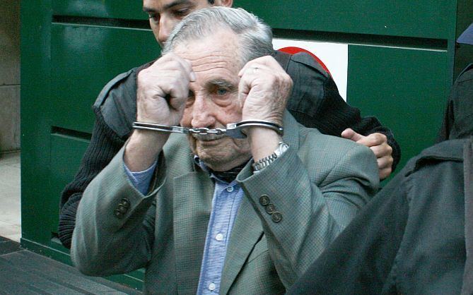 Gregorio Conrado Álvarez Cumpliendo condena efectiva de 25 aos de crcel muere a los 91