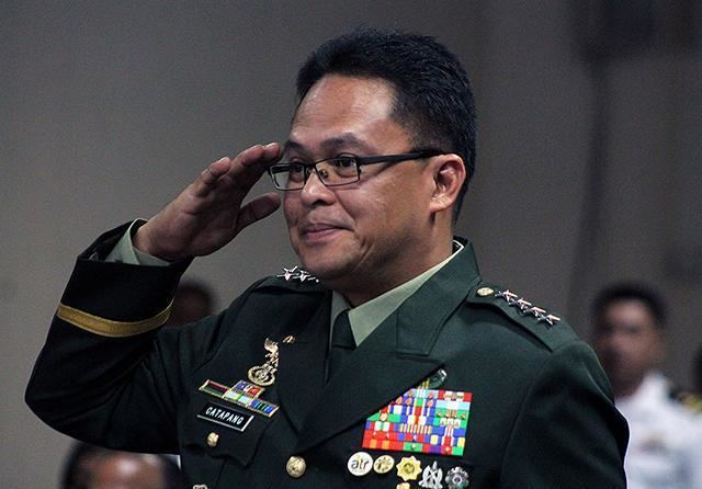 Gregorio Pio Catapang PHL military chief says Golan peacekeepers not cowards