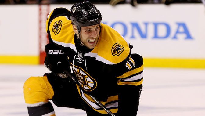 Gregory Campbell (ice hockey) Boston Bruins forward Gregory Campbell waiting for leg to