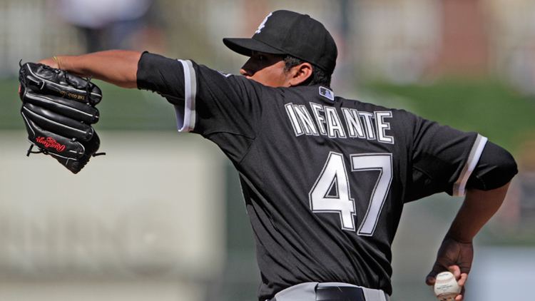 Gregory Infante Seven years and 12 teams later pitcher Gregory Infante back with