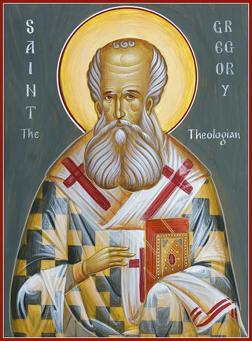 Gregory of Nazianzus Patron Saint St Gregory the Theologian