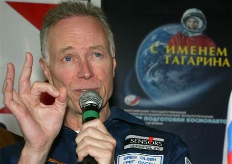 Gregory Olsen Space passenger got his 20 million worth Technology