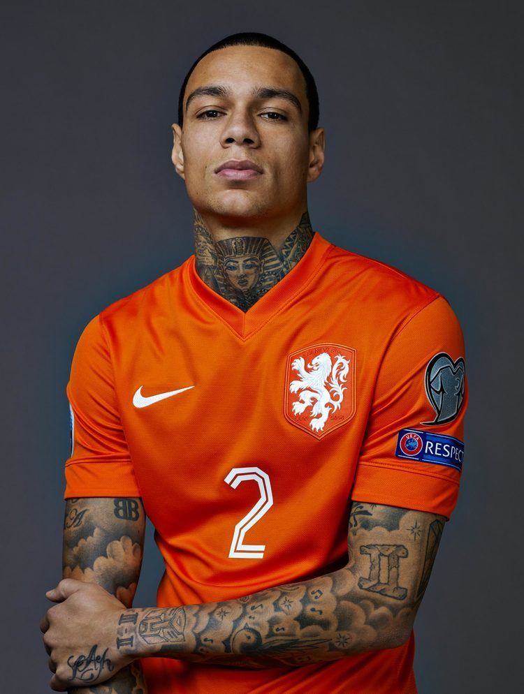 Netherlands Gregory Van Der Wiel Autographed Signed 8x10 MLS Photo COA #4