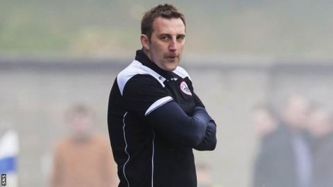 Greig McDonald Stirling Albion Greig McDonald leaves managers post BBC Sport