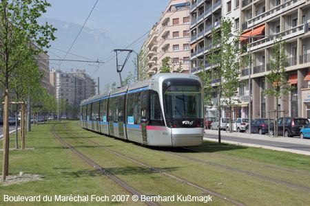 Grenoble tramway UrbanRailNet gt Europe gt France gt Grenoble Tram
