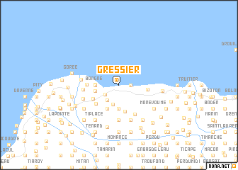 Gressier Gressier Haiti map nonanet