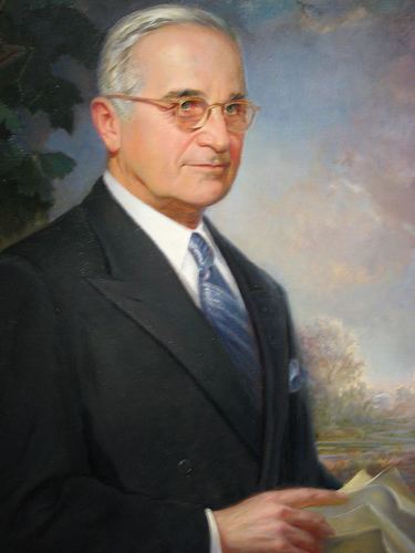 Greta Kempton Harry S Truman Presidential Portrait by Greta Kempton