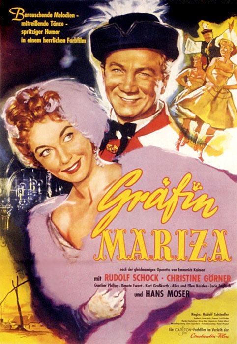 Gräfin Mariza (1958 film) Filmplakat Grfin Mariza 1958 Plakat 2 von 3 FilmposterArchiv