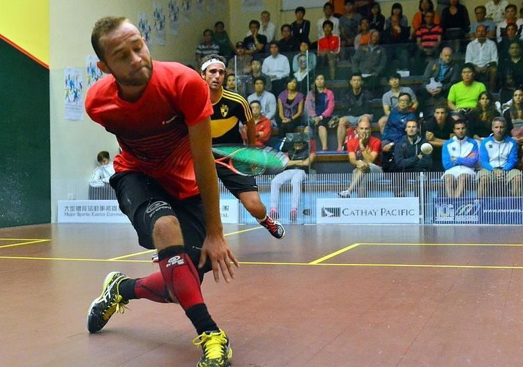 Grégoire Marche Squash Mad Marche on the march as French ace downs Darwish Squash Mad