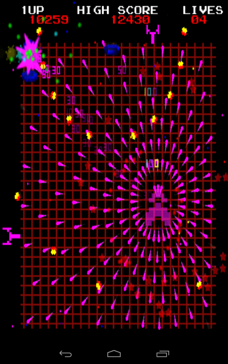 Gridrunner Jeff Minter and Llamasoft Bring Gridrunner to Android Under a