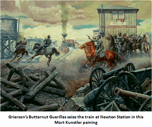 Grierson's Raid Grierson39s Cavalry Raid Knocking the Heart Out of Mississippi