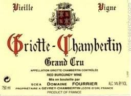 Griotte-Chambertin Tasting Notes Domaine Fourrier GriotteChambertin Grand Cru Vieille