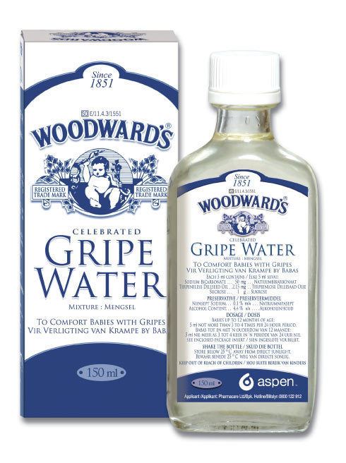 woodwards gripe water composition
