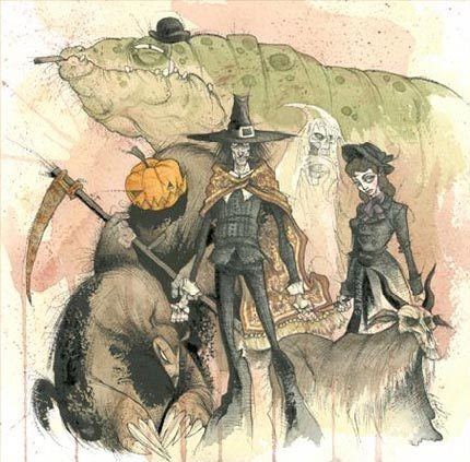 Gris Grimly Gris Grimly Lines and Colors a blog about drawing