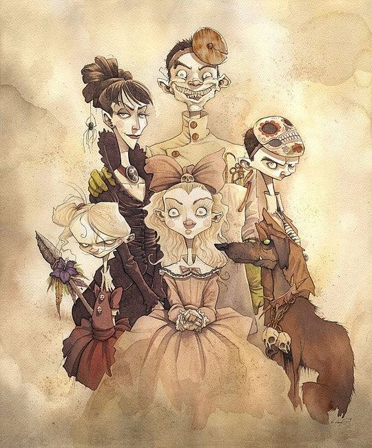 Gris Grimly Original Illustrations by Gris Grimly Cruzine