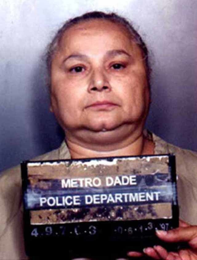 Mugshot of Griselda Blanco in 1997