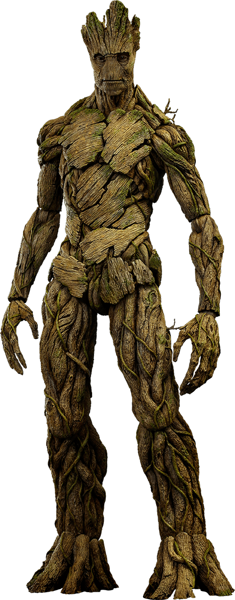 Groot Marvel Groot Sixth Scale Figure by Hot Toys Sideshow Collectibles