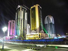 Grozny-City Towers httpsuploadwikimediaorgwikipediacommonsthu