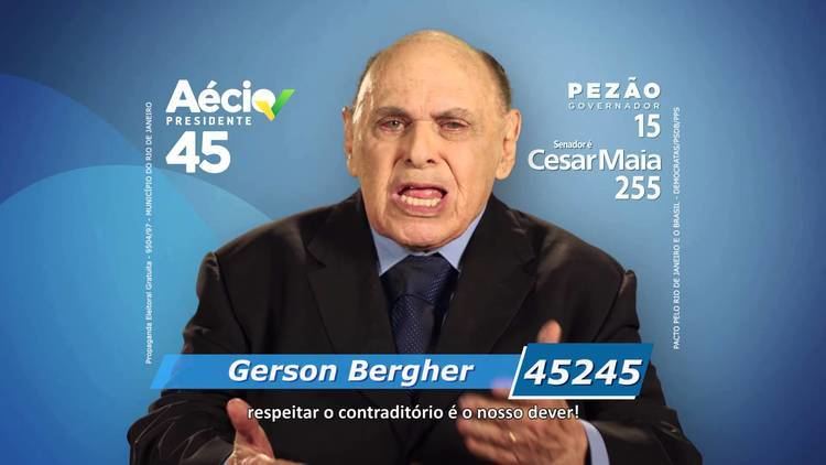 Gérson Bergher Programa Eleitoral Deputado Estadual Gerson Bergher 45245 PSDB